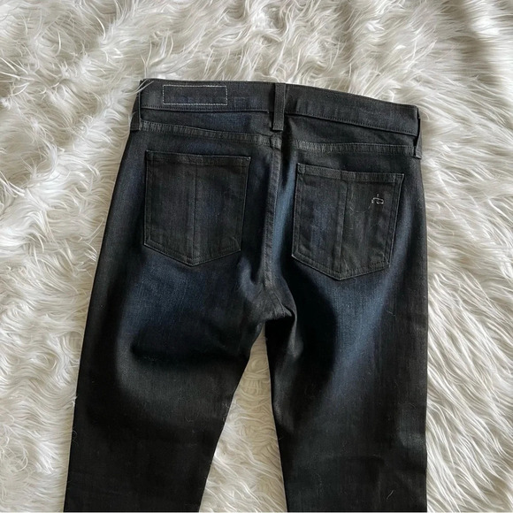 NWOT Rag & Bone Skinny Jeans Blackpool Coated Denim 26 - Picture 10 of 11
